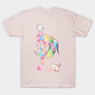 Budgie bunch cotton candy flavored T-Shirt